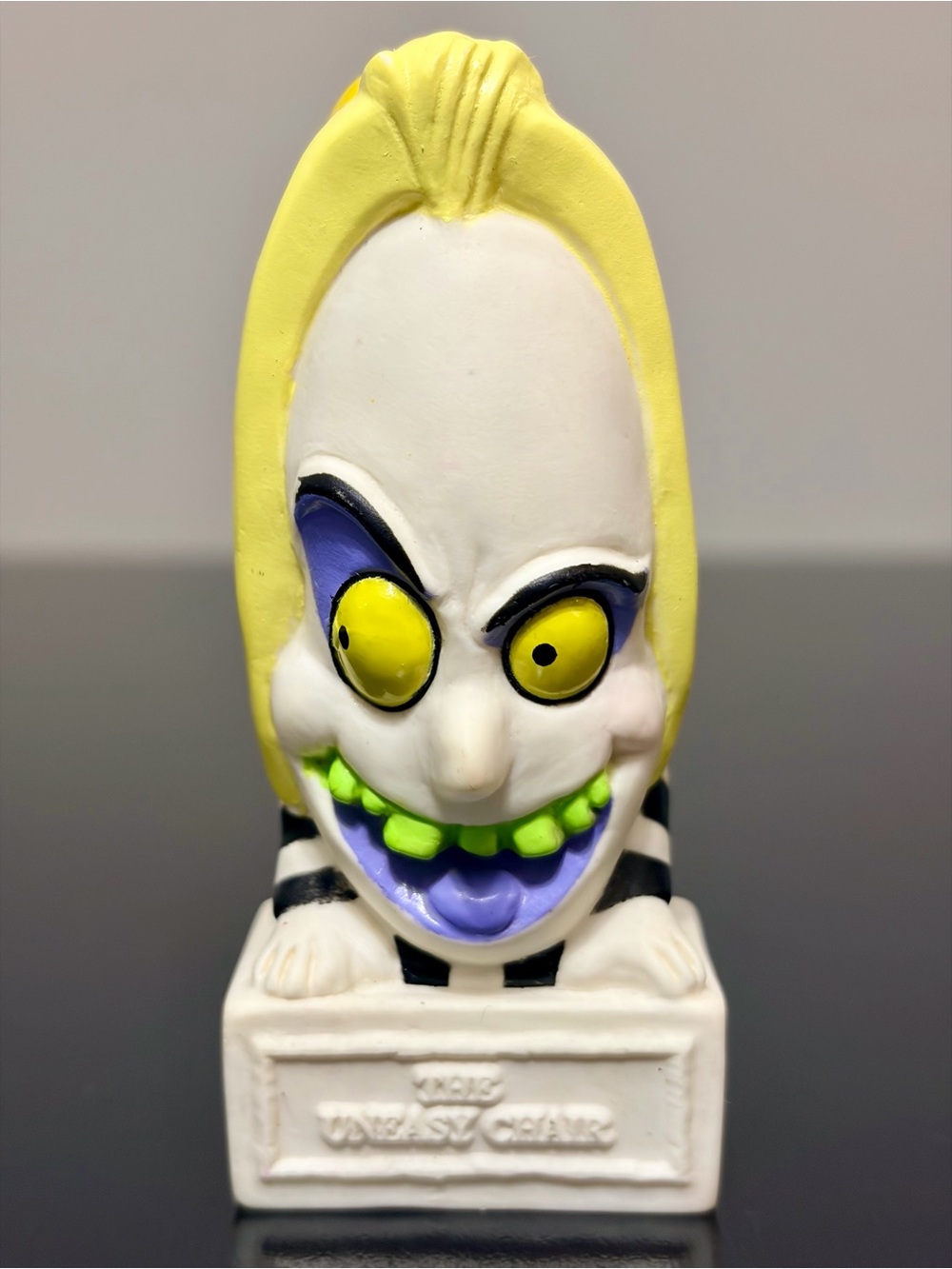 VTG 1989 Burger King Promo Toy Beetlejuice “The Uneasy Chair” - Cartoon Series